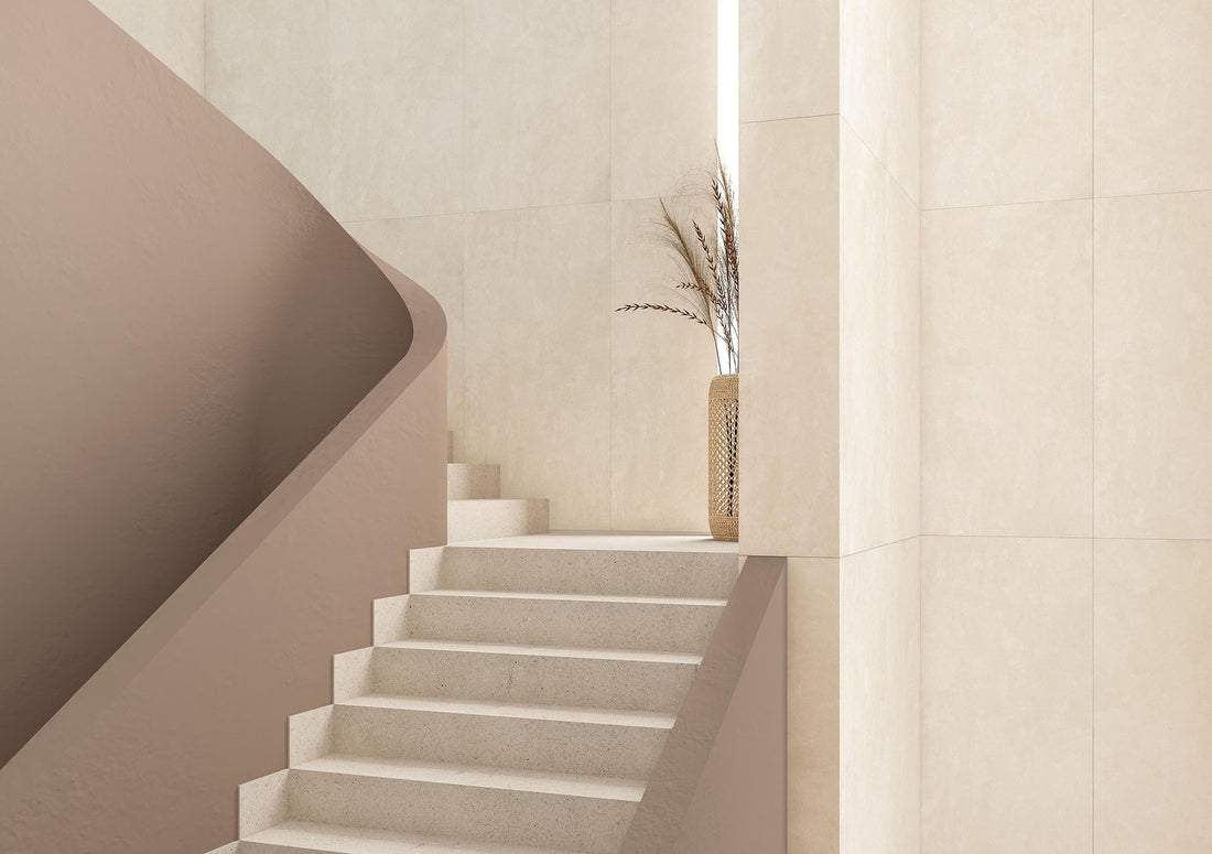 Treppengestaltung mit Fliesen