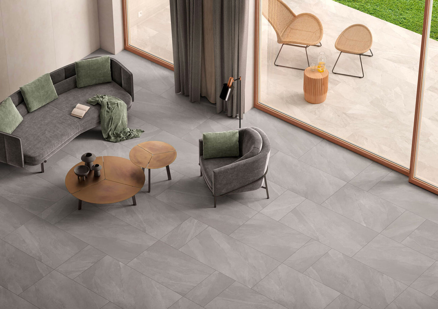 Titano - Saime Ceramiche Italien - Naturstein Optik
