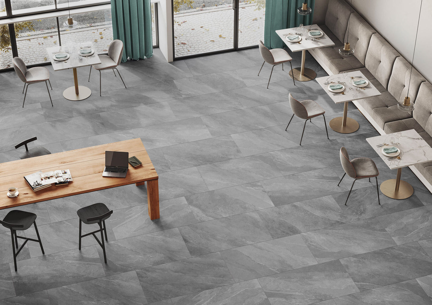 Titano - Saime Ceramiche Italien - Naturstein Optik