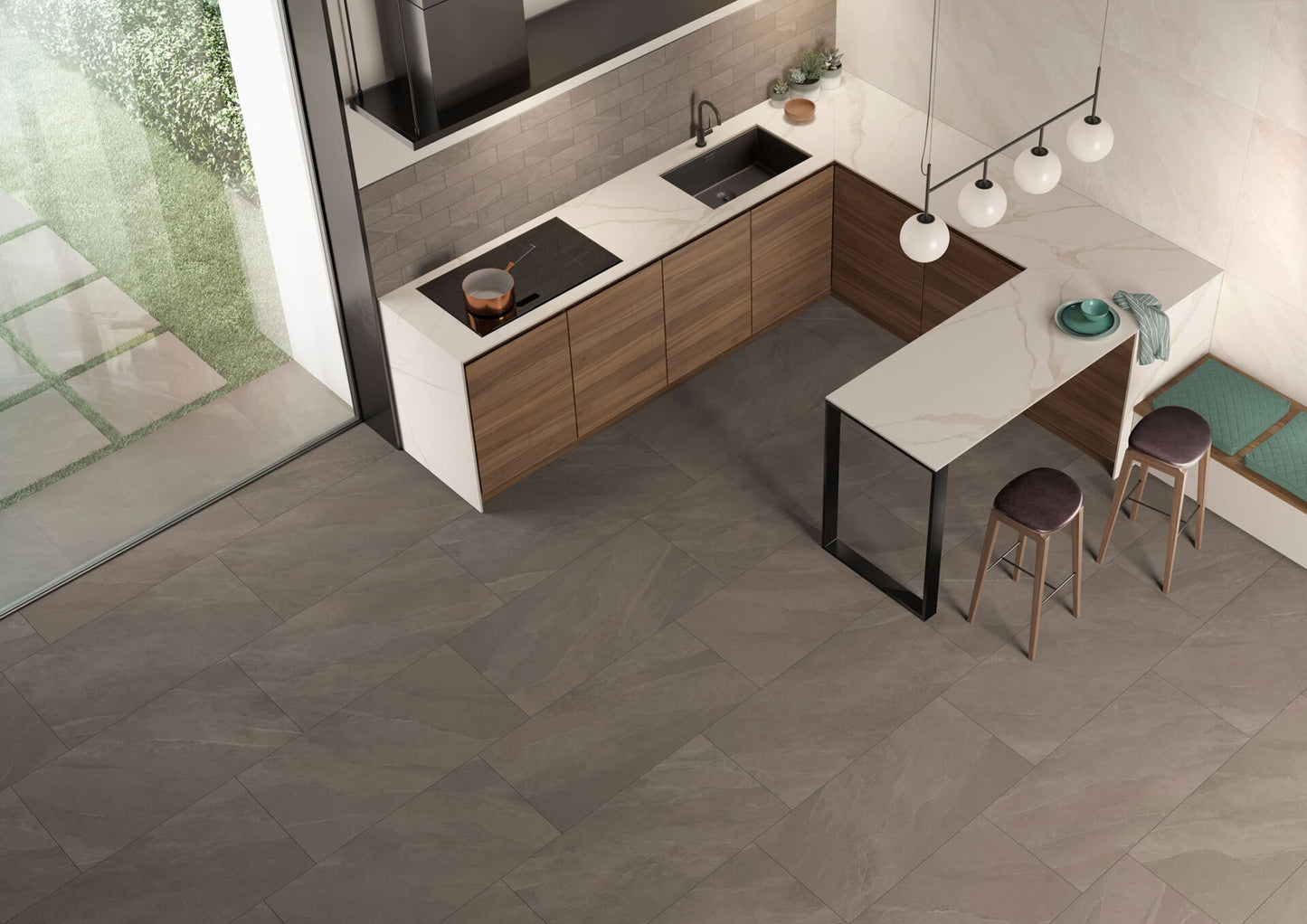Titano - Saime Ceramiche Italien - Naturstein Optik