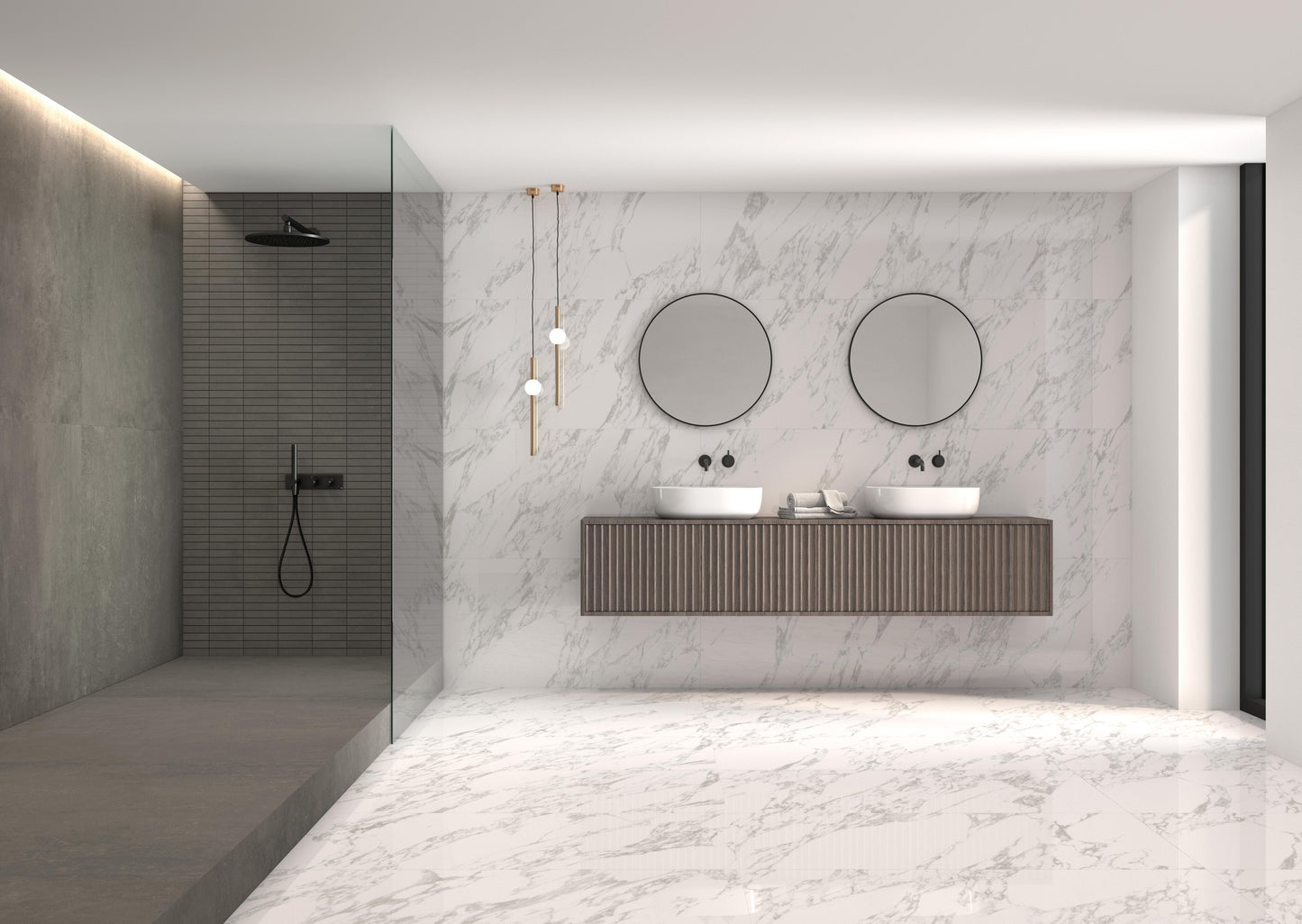 Arabescatto Marmor-Optik Tau Ceramica