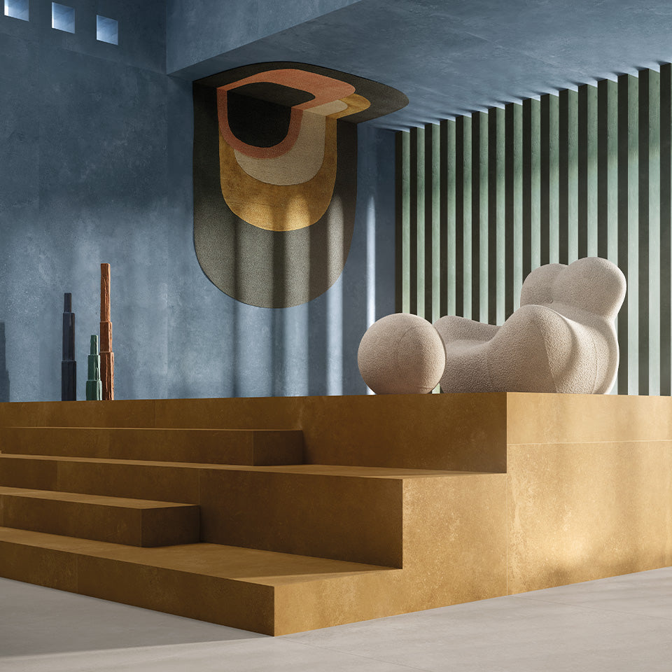 Cerdomus Concrete Art - bezaubernde, edle und hochqualitative Zemnetoptikfliese