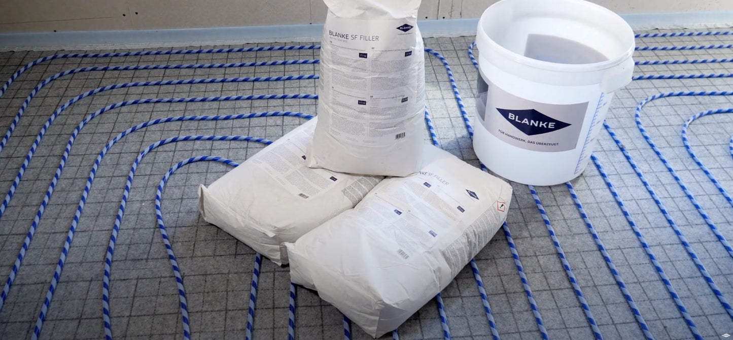 BLANKE PERMATOP SF - Modulares, dünnschichtiges Fußbodenheiz-System für Fliesen- und Natursteinbeläge