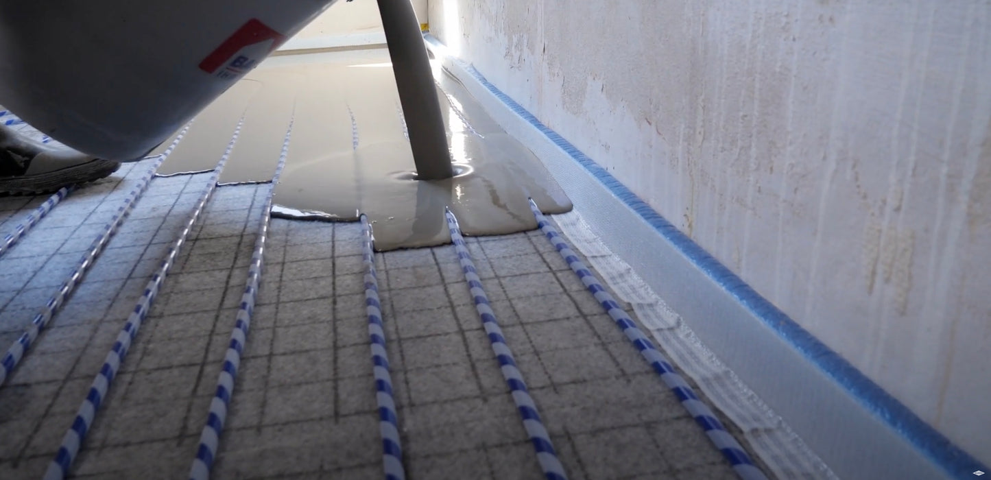 BLANKE PERMATOP SF - Modulares, dünnschichtiges Fußbodenheiz-System für Fliesen- und Natursteinbeläge