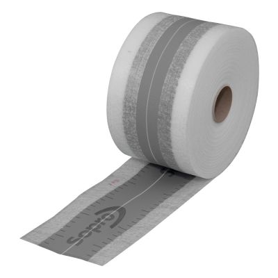 Sopro Dichtband DBF 638 mit Falz 120 mm 50 m - Abdichtung Wand und Boden im Bad