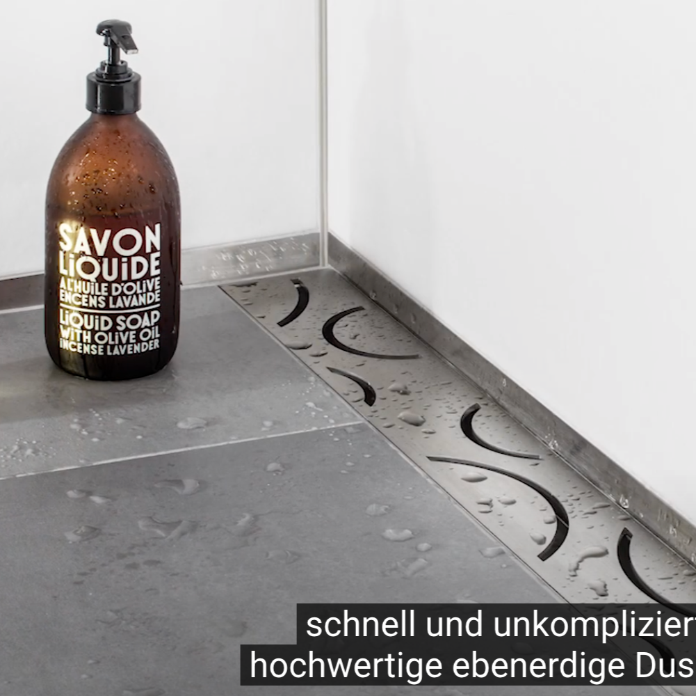 Schlüter - Gefällekeil Profil für bodengleichen Duschen - Showerprofile-S