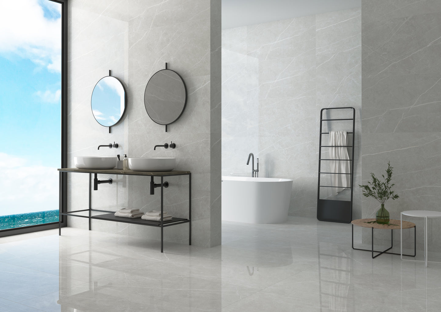 Elite Tau Ceramica - elegante Marmor-Optik poliert und matt