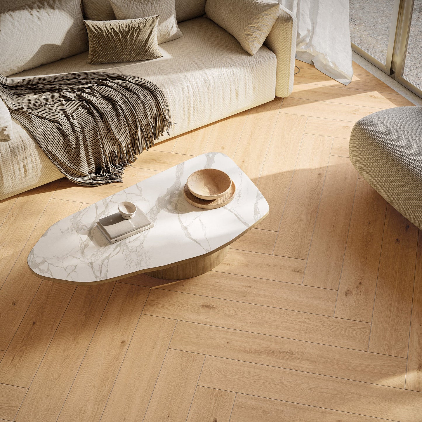 Izumi Chiaro Mirage Fliesen - Holzoptik Fliesen in 9 Farben