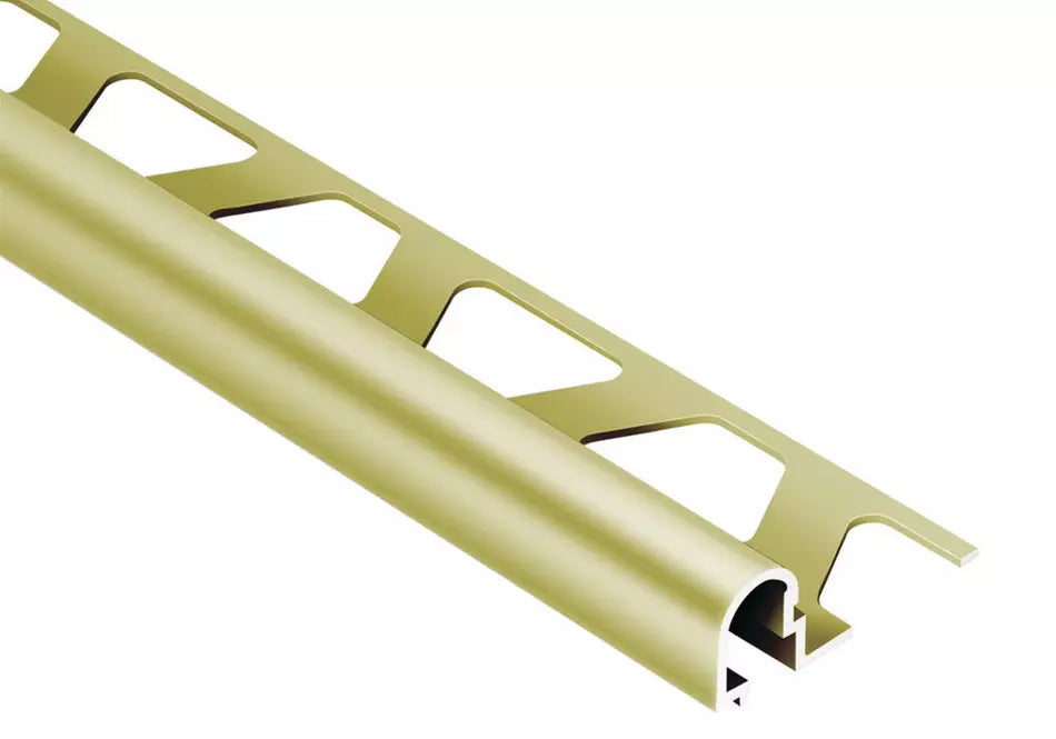 Schlüter-Rondec-DB Profile - Gerundetes Abschlussprofil aus Aluminium 2,5m und 14mm