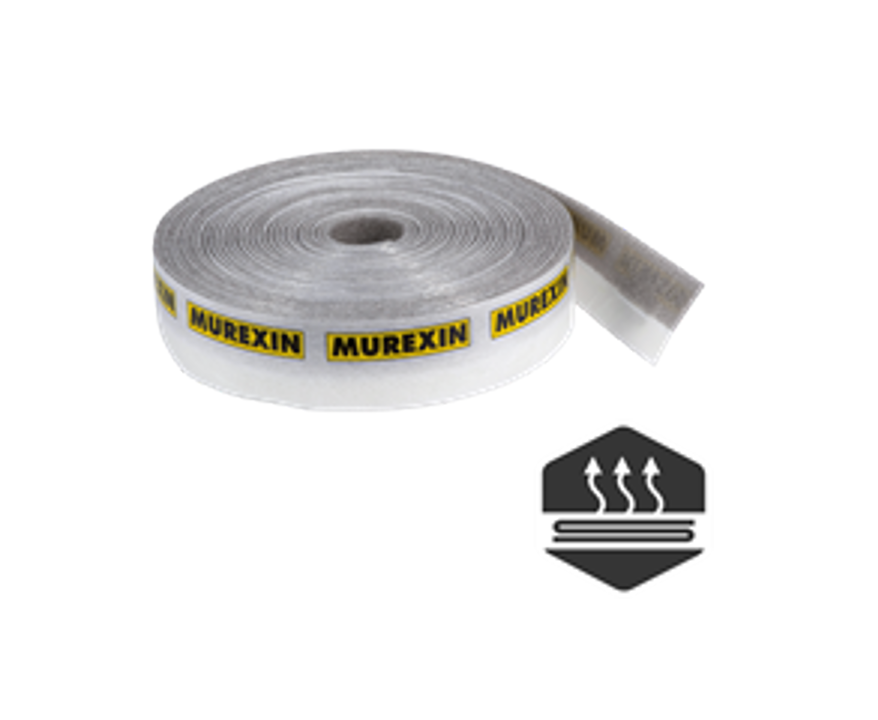 Selbstklebende Randdämmstreifen RS50 für Ausgleichsmasse - 20m