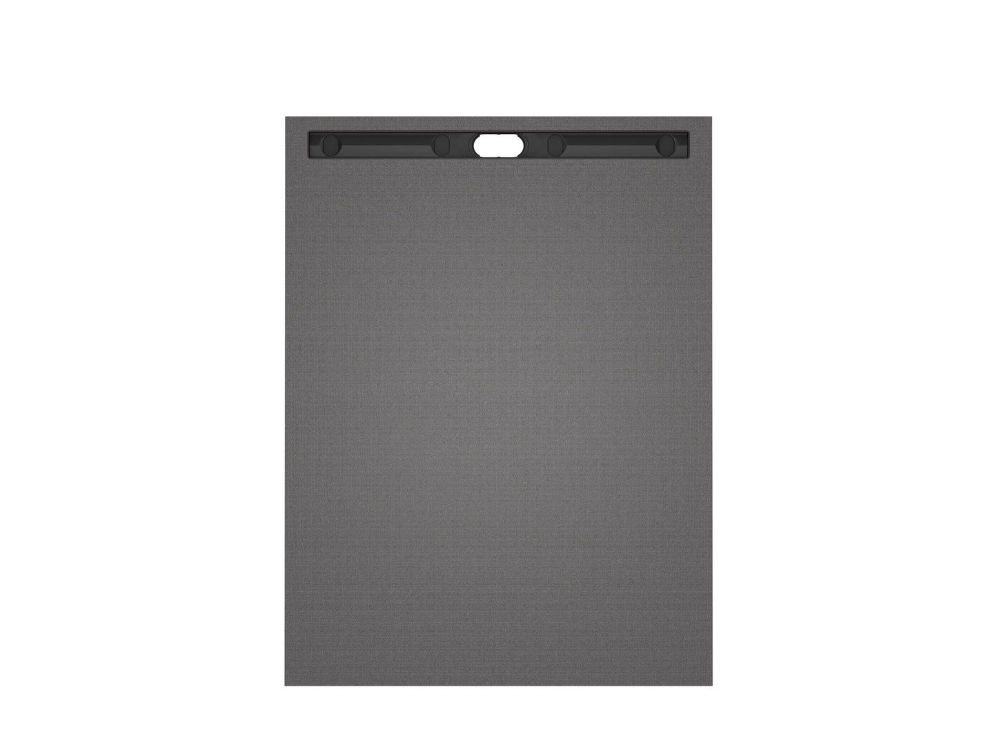 Wedi - Neo Duschelement komplett - Riolito quadratisch, Ablauf dezentral, Wandnah