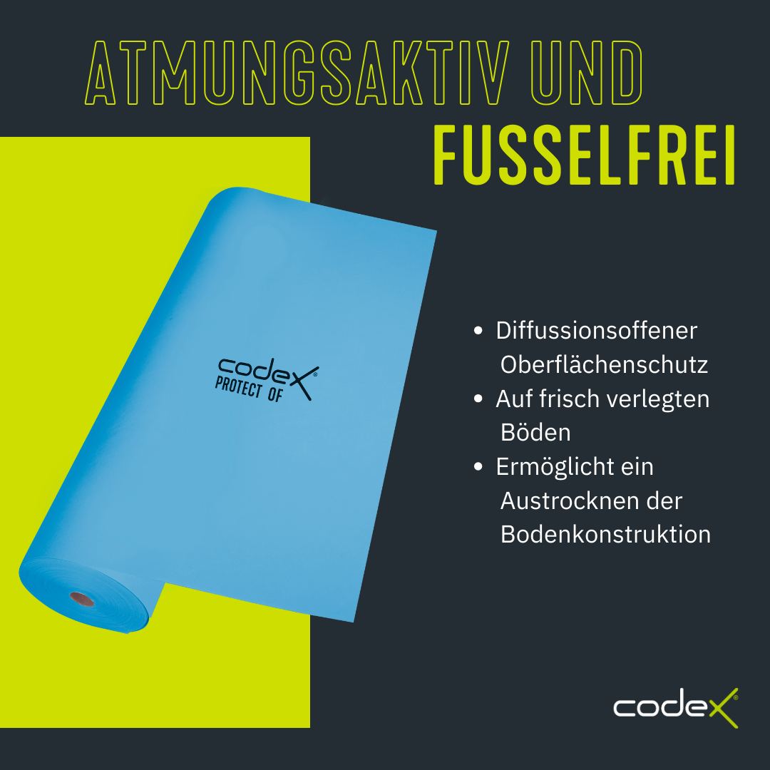 Schutzvlies Protect - Selbstfixierende Abdeckung für Sanierung - wiederverwendbar