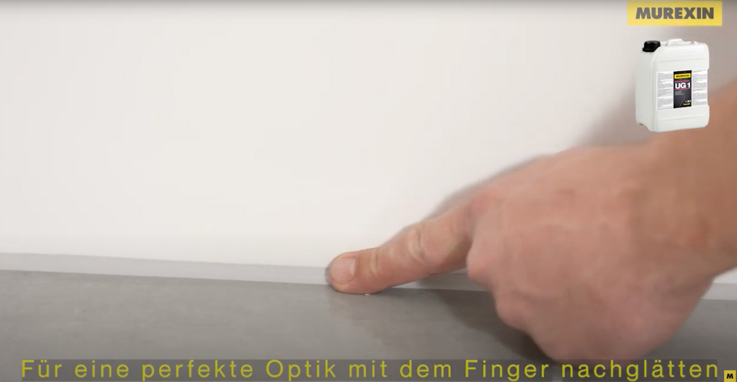 UNIVERSAL Silikon GLÄTTER UG 1 - zum Nachglätten von allen Murexin Silikon- und Polyurethandichtungen
