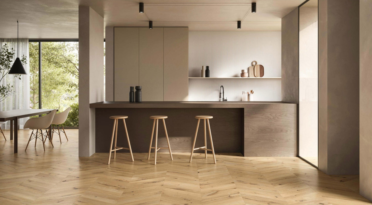 Fliese Holzoptik warme Eiche Solorovere Piemme - 4 Arten