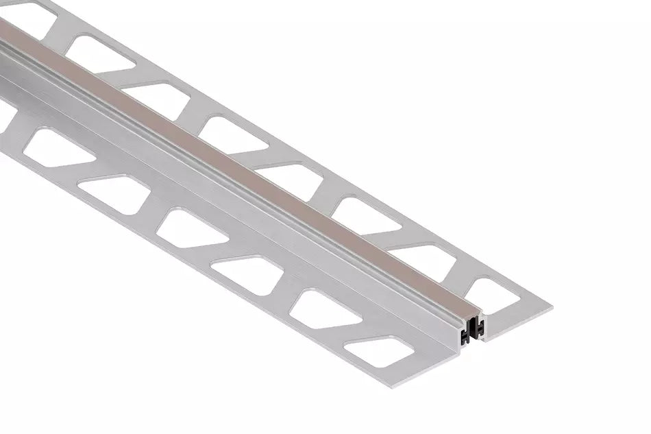 Angle end profile, shiny stainless steel 3m