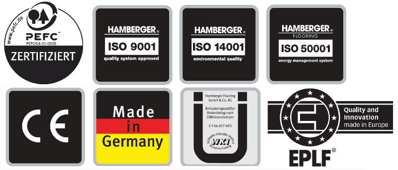 HARO Laminat TRITTY 75 Eiche Dolomiti Landhausdiele 4V Strukturiert matt Silent Pro