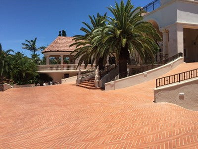 Terracotta  Arrotato da crudo- Rustik unbehandelt, gespalten