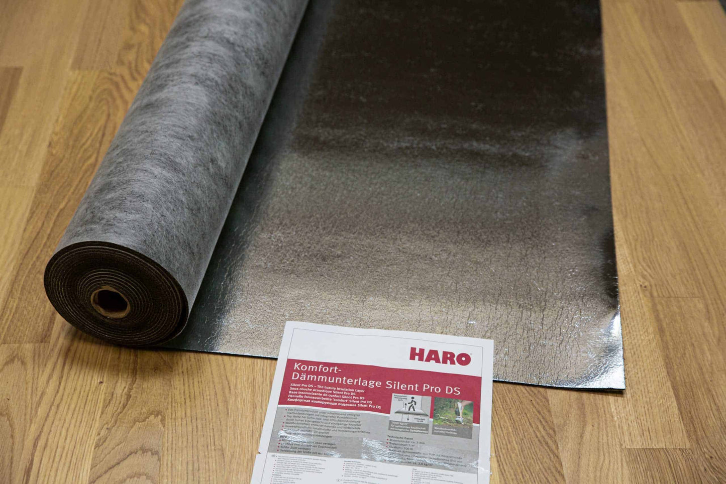 Dämmunterlage Silent Pro DS 3mm Stärke - HARO- 5m² Rolle