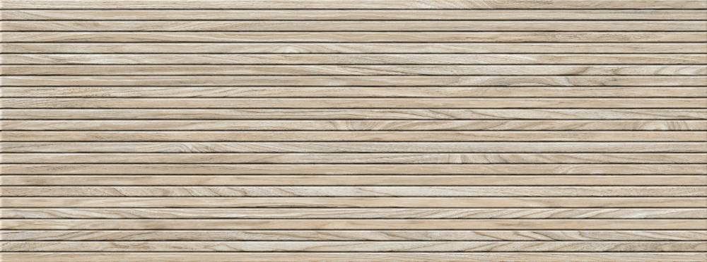 Wandfliese Holz-Optik Rillen-Design Malmo Grespania 45X120cm