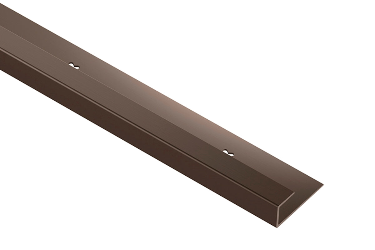 Schlüter Abschlussprofil VINPRO-S für Designboden, Vinyl, Parket, Laminat - Länge 2.5m