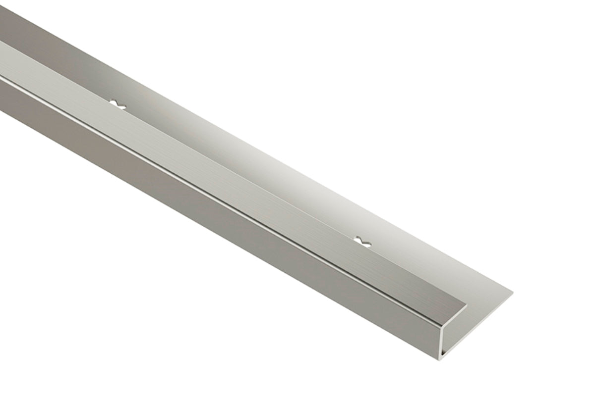 Schlüter Abschlussprofil VINPRO-S für Designboden, Vinyl, Parket, Laminat - Länge 2.5m