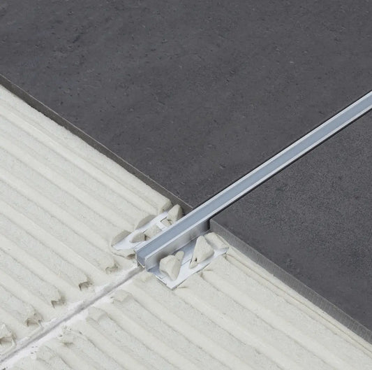 Blanke Schwerlast-DEHNFUGENPROFIL - Aluminium mit Silikon-Dehnfugenmaterial