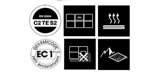 Schnellflex adhesive mortar white SFK 81 Murexin - natural stone adhesive