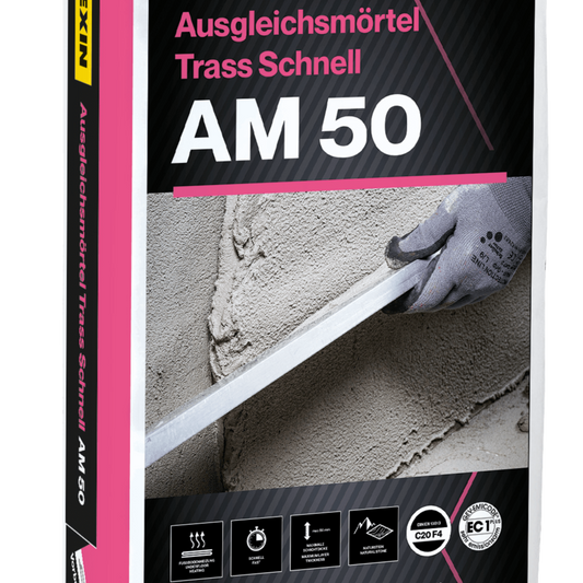 Ausgleichsmörtel Trass Schnell AM50 Murexin 25Kg - zum Ausgleichen bis 50 mm