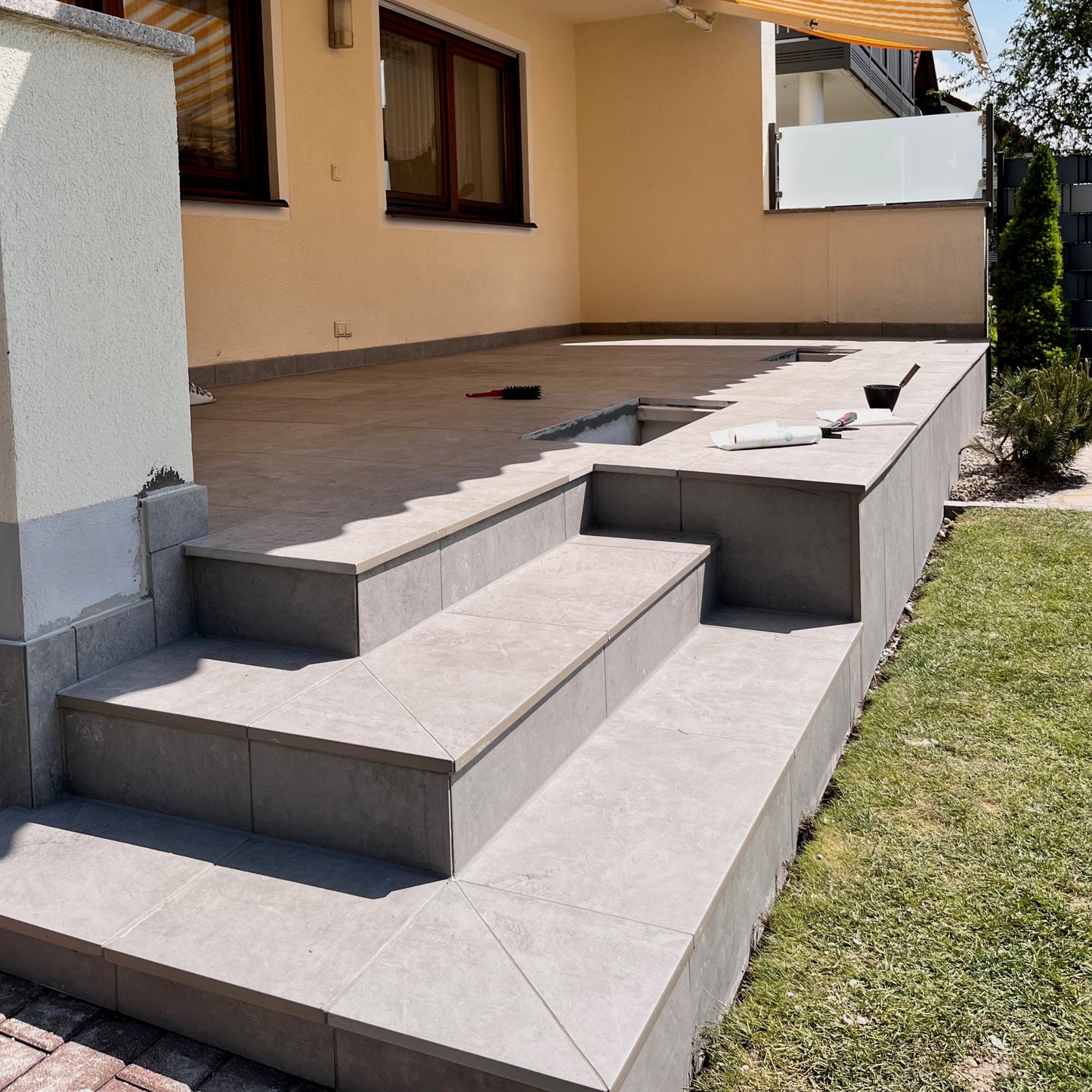 Devon outdoor cement look 2cm thickness