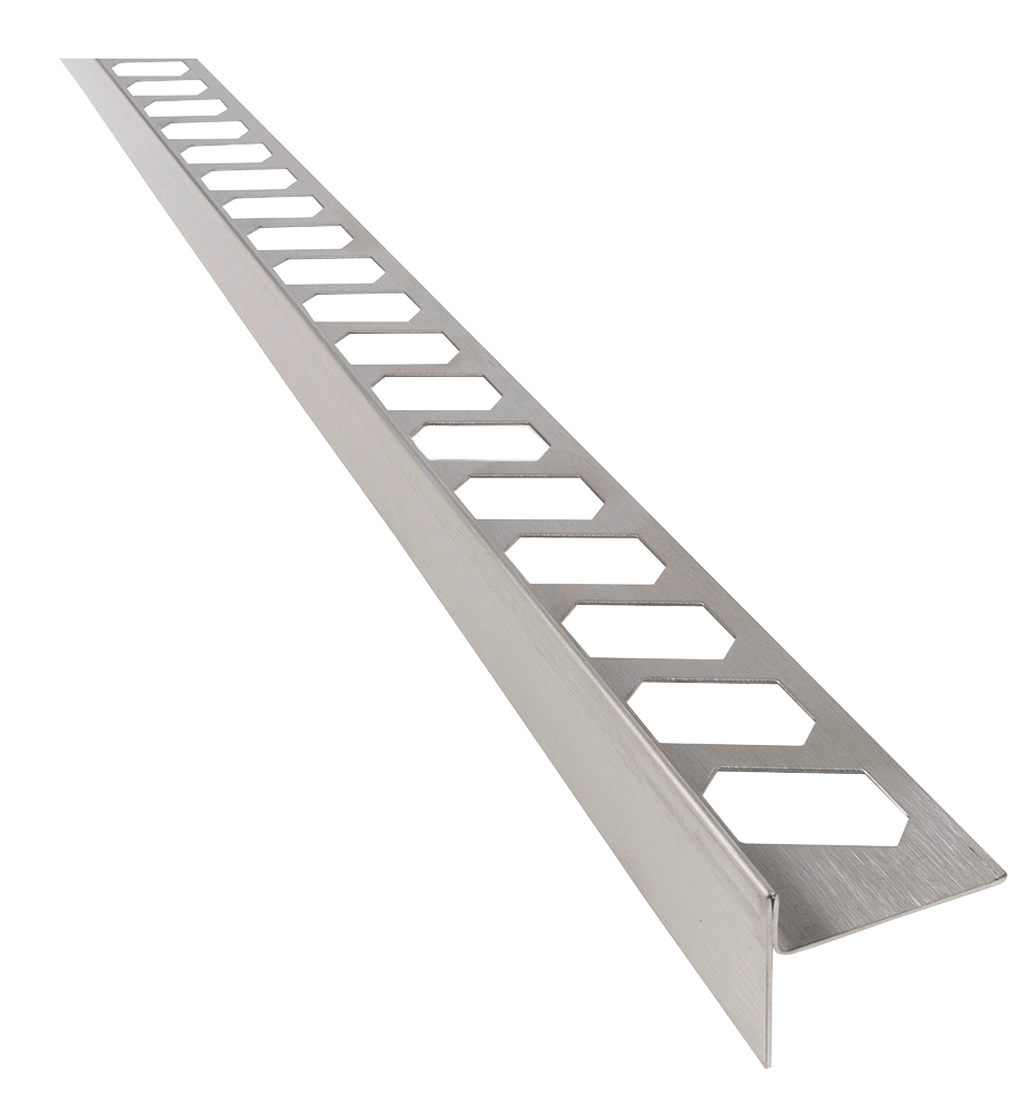 Duschkeilschiene Edehlstahl 11 mm, 150cm  - Gefälleprofil 2%