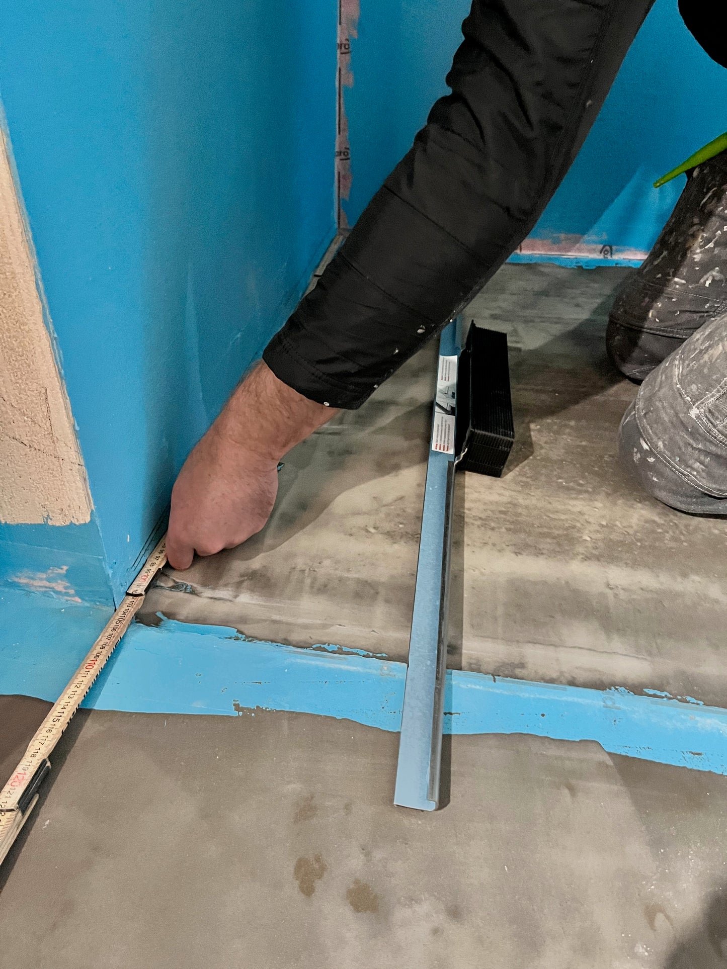 Duschkeilschiene Edehlstahl 11 mm, 150cm  - Gefälleprofil 2%