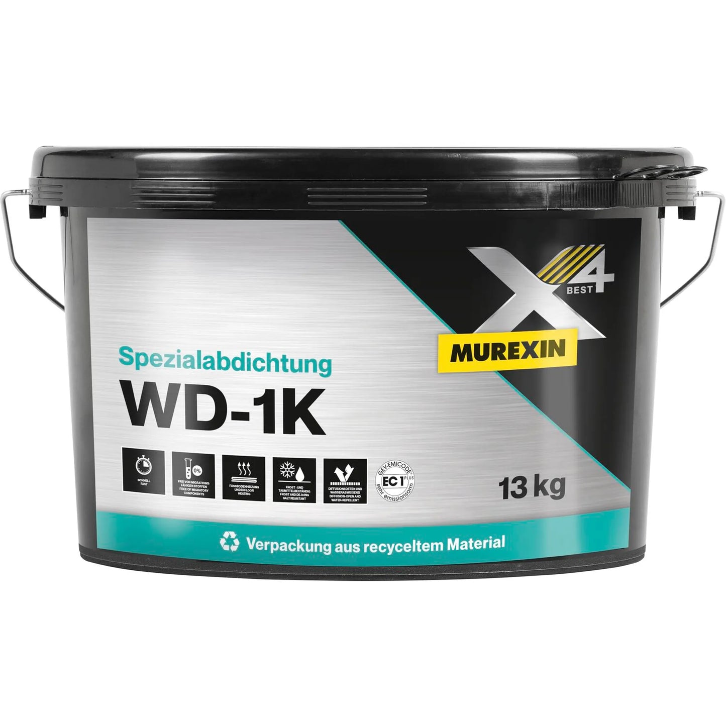 Spezialabdichtung WD-1K Murexin 13Kg für Sockelbereich und Außenwände