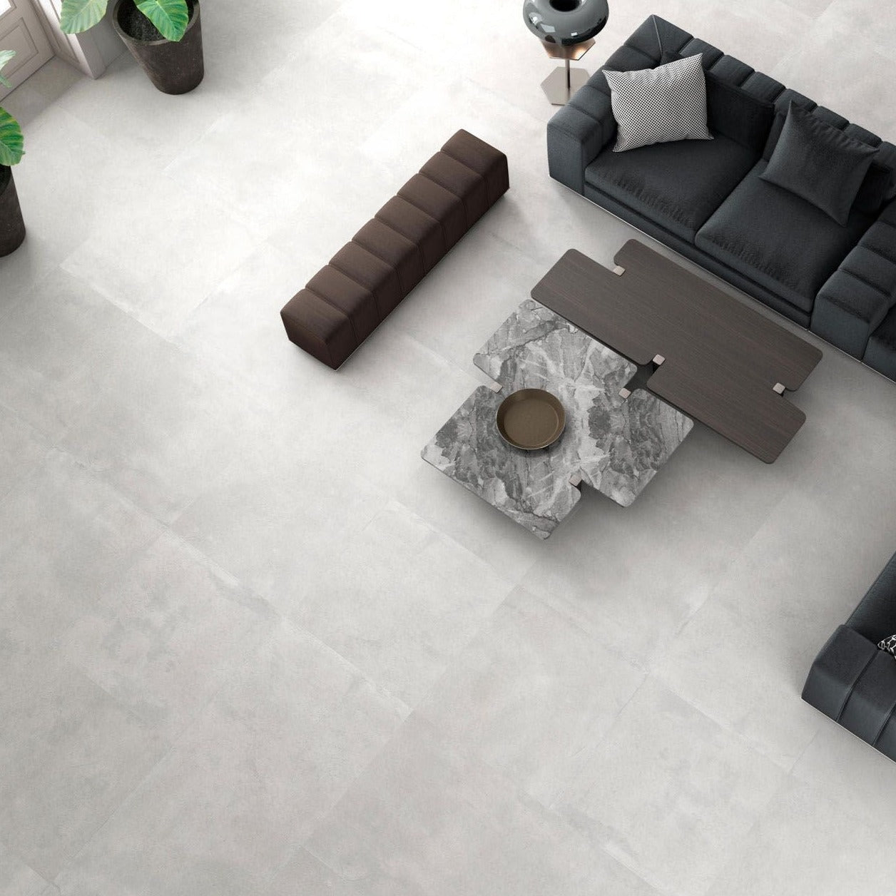Walmer Tau Ceramica Zement-Optik