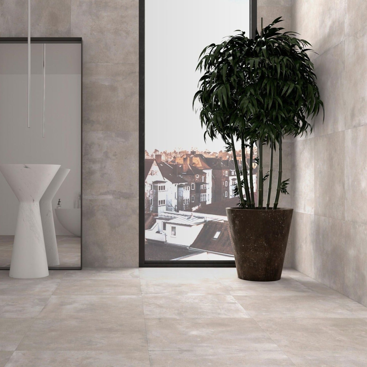 Walmer Tau Ceramica Zement-Optik