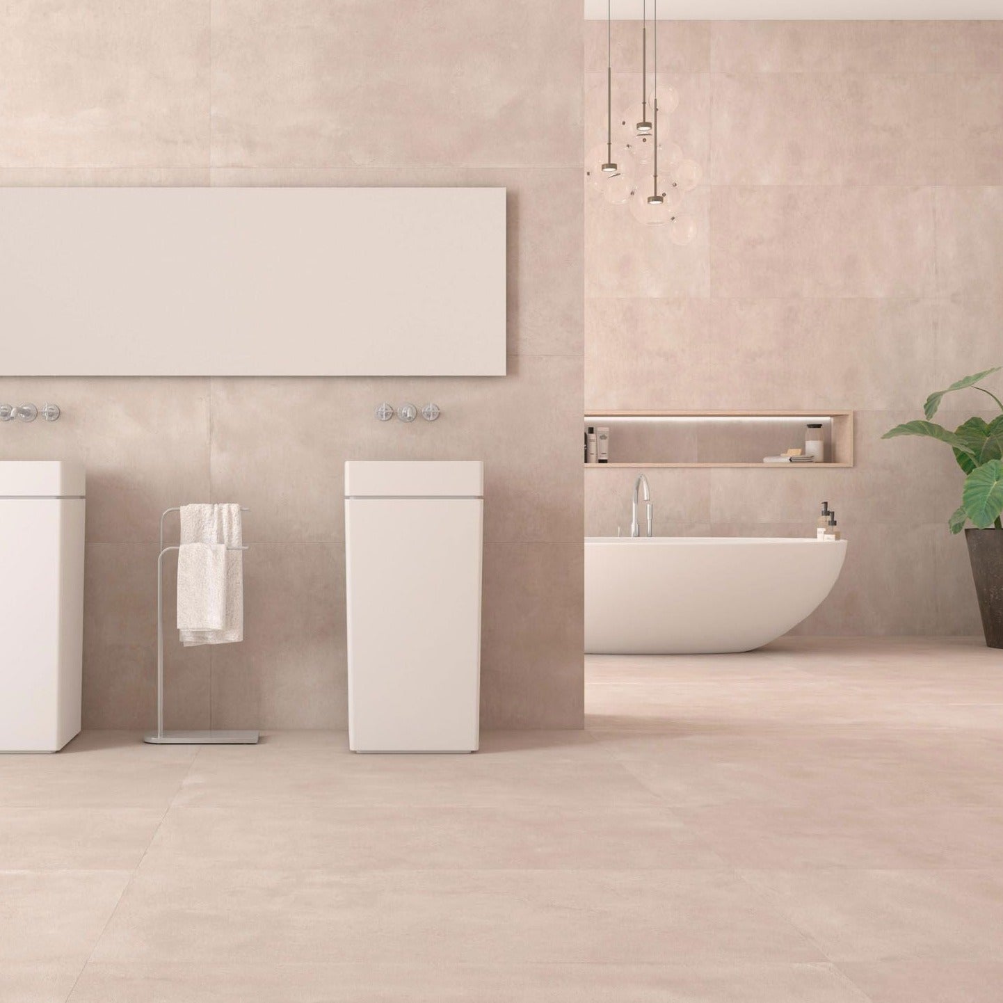 Walmer Tau Ceramica Zement-Optik