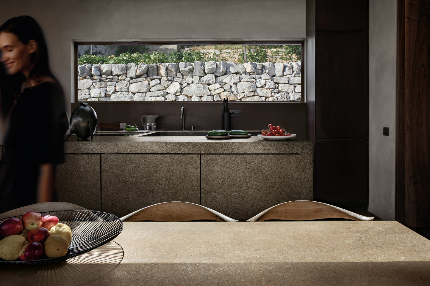 Florim Sensi Brown Dust - fein sandige Textur