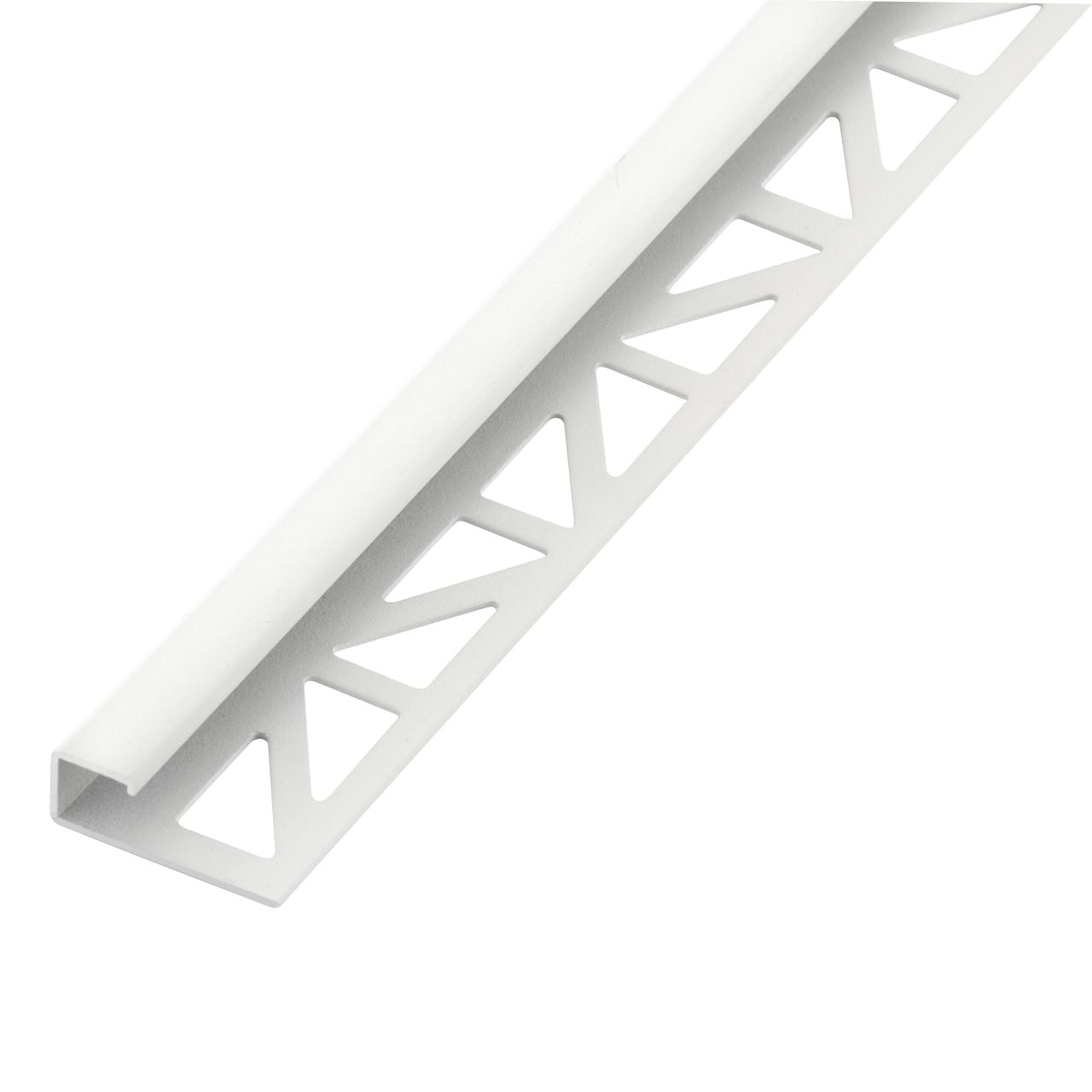 Quadratprofil Blanke Aluminium beschichtet 2.5m - Eckprofile