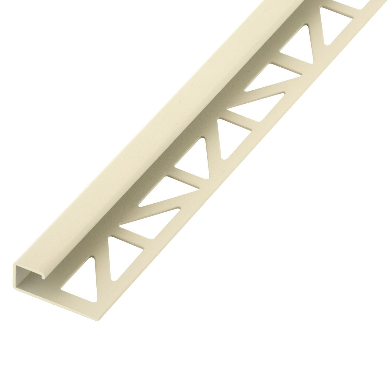 Quadratprofil Blanke Aluminium beschichtet 2.5m - Eckprofile