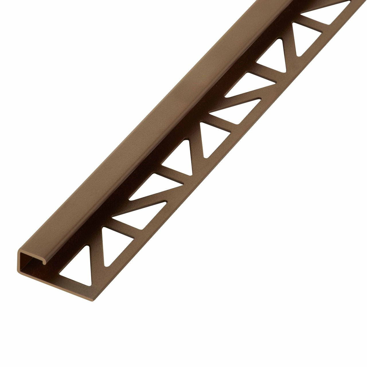 Quadratprofil Blanke Aluminium beschichtet 2.5m - Eckprofile