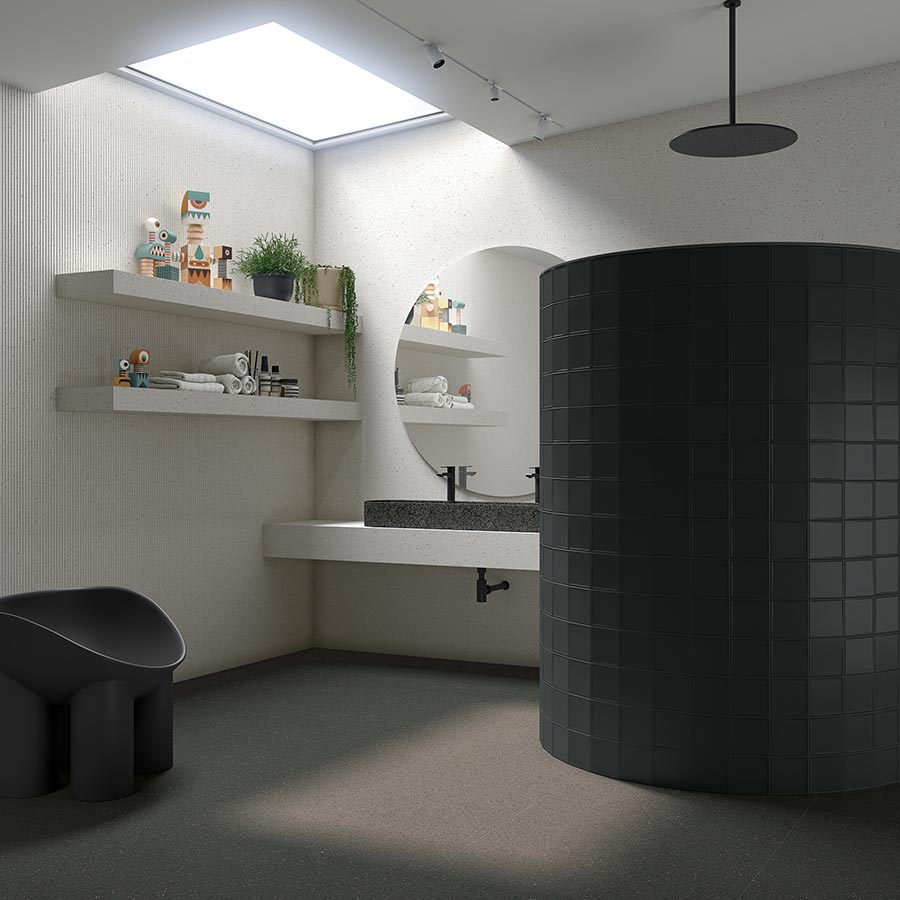 VIVES Micra – Feinsteinzeug in moderner Terrazzo - Optik