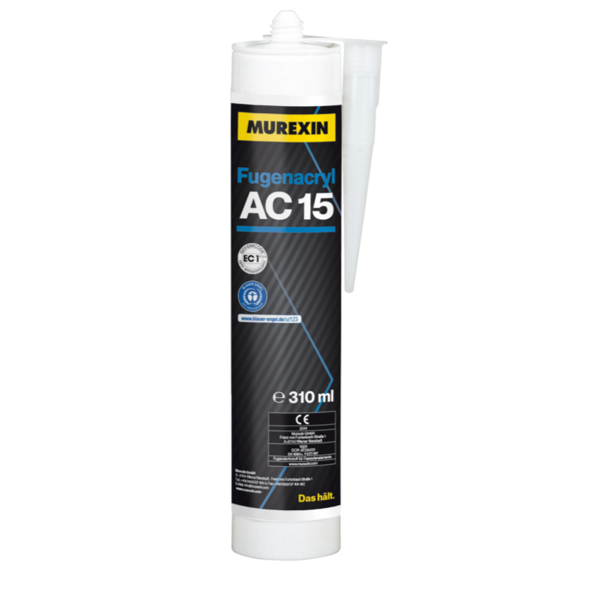 Joint acrylic AC 10 Murexin 310ml - joint compound for plasterboard and walls 