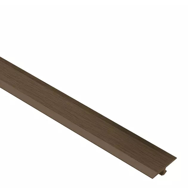 Angle end profile, shiny stainless steel 3m 