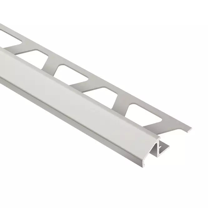 Angle end profile, shiny stainless steel 3m 