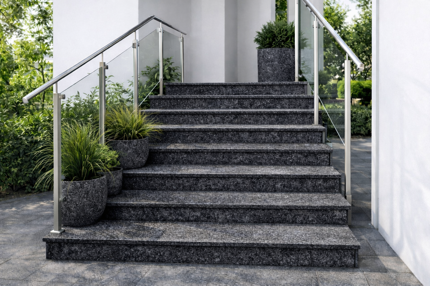 Naturstein Steel Gray - für hochwertige Gestaltung in der Küche oder Außenbereich