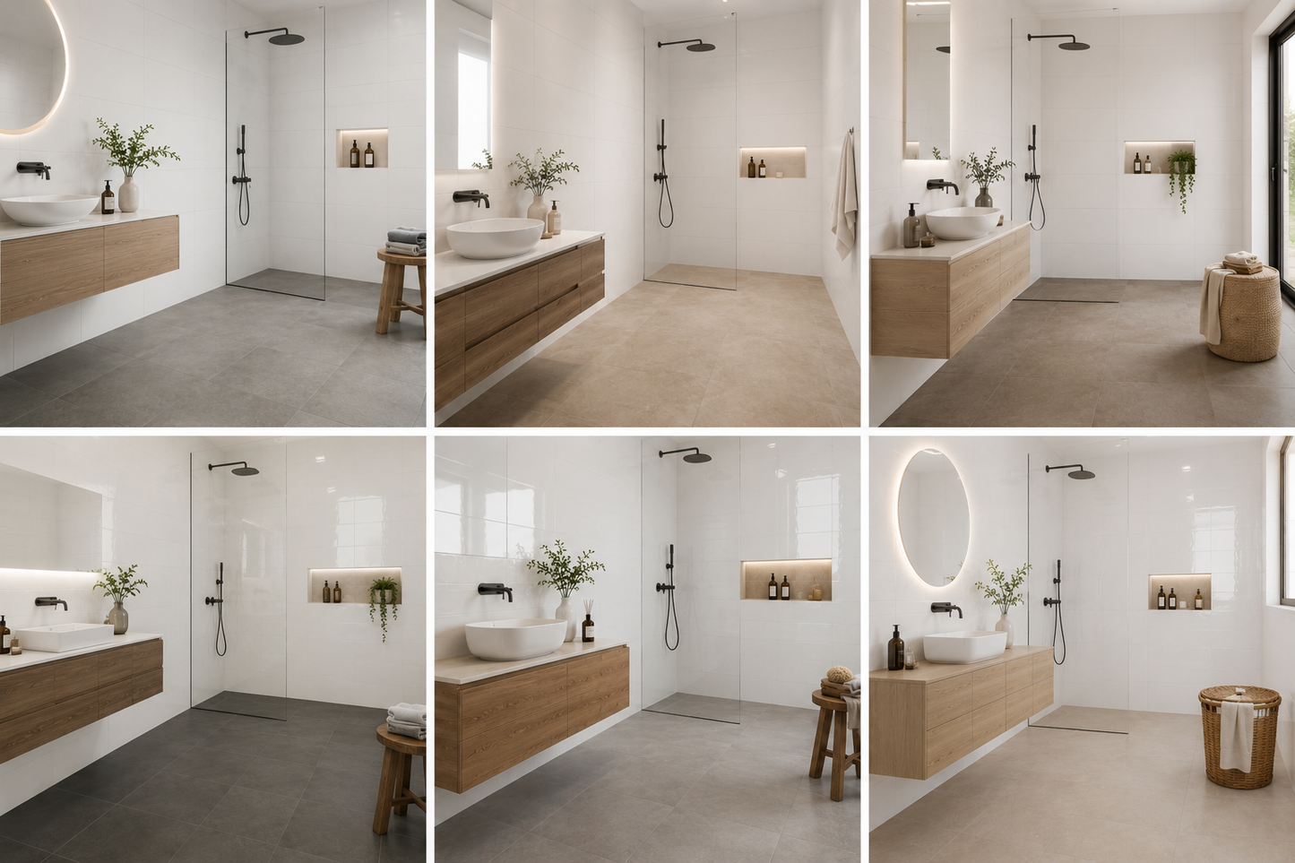 Cerabella Real –  Wandfliesen in Matt & Glanz 30x60cm + Boden Cerabella Stage