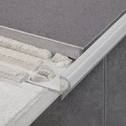 Schlüter-TREP-FL Profile - Florentinerformiges Treppenprofil aus Aluminium oder Edelstahl