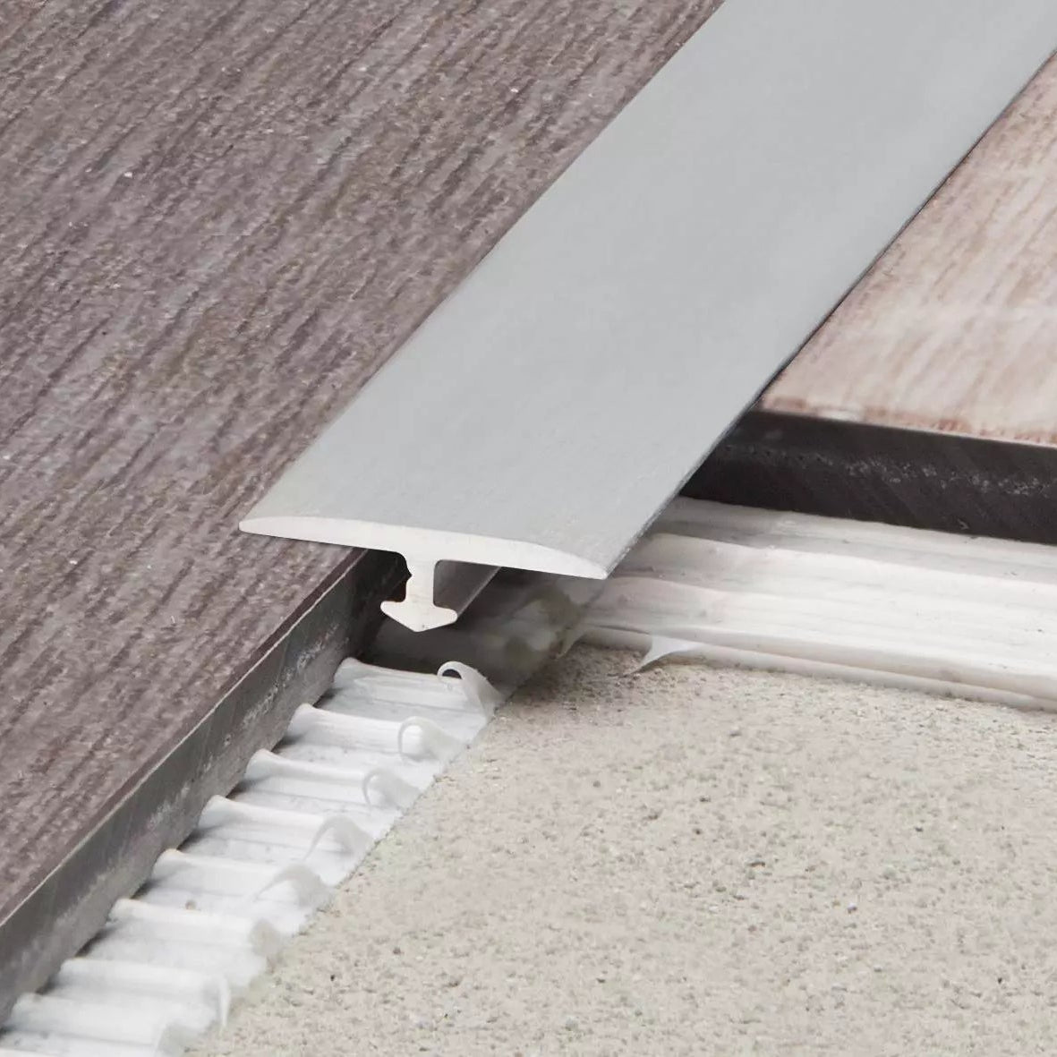Angle end profile, shiny stainless steel 3m 