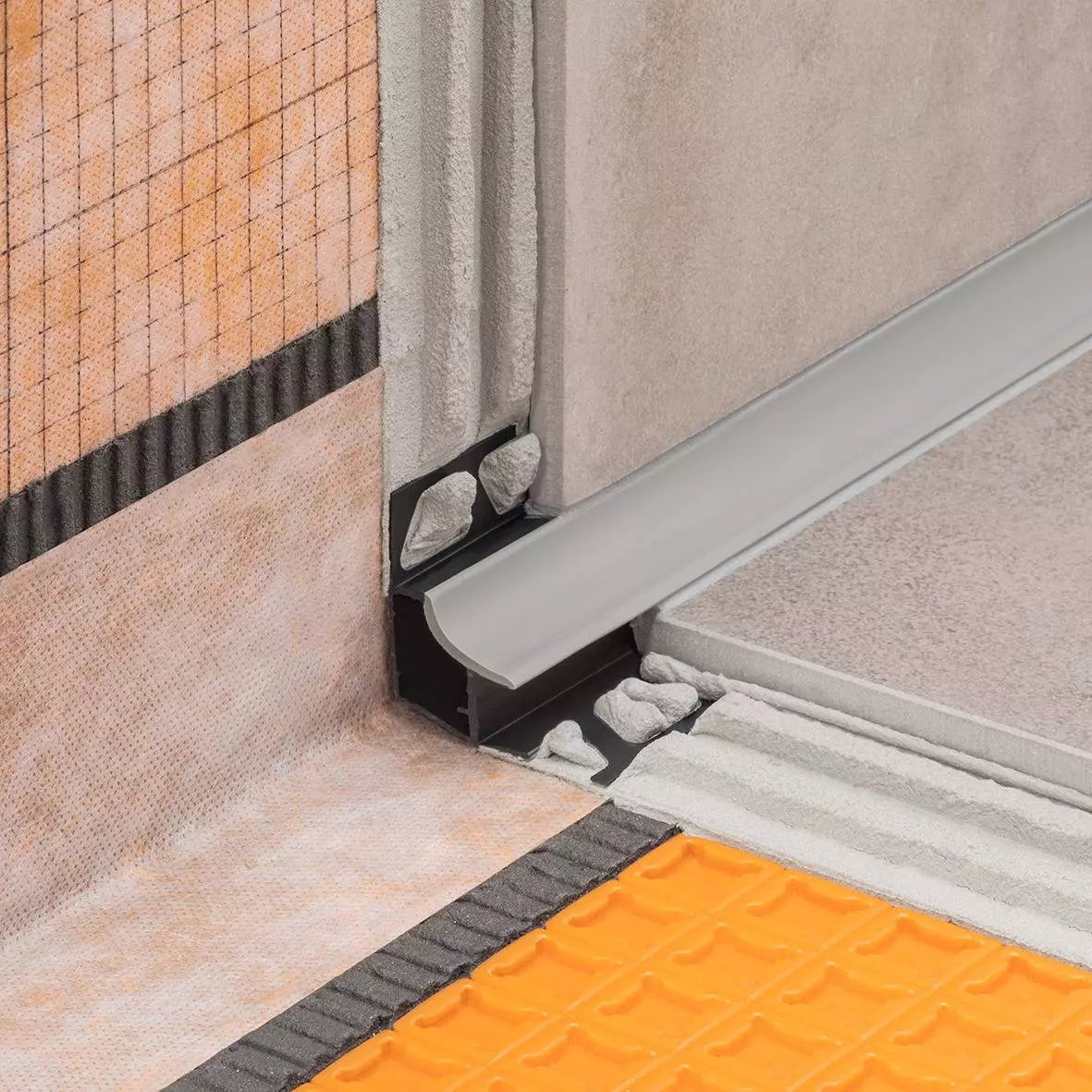Schlüter-DILEX-HK Profile - Hohlkehlprofil aus hartem PVC-Regenerat