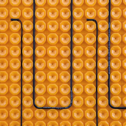 Schlüter-Ditra-HEAT-E-HK - Ein elektrisches Heizkabel für den Boden mit einseitigem Anschluss für die Verlegung in der Entkopplungsmatte Schlüter-Ditra-Heat