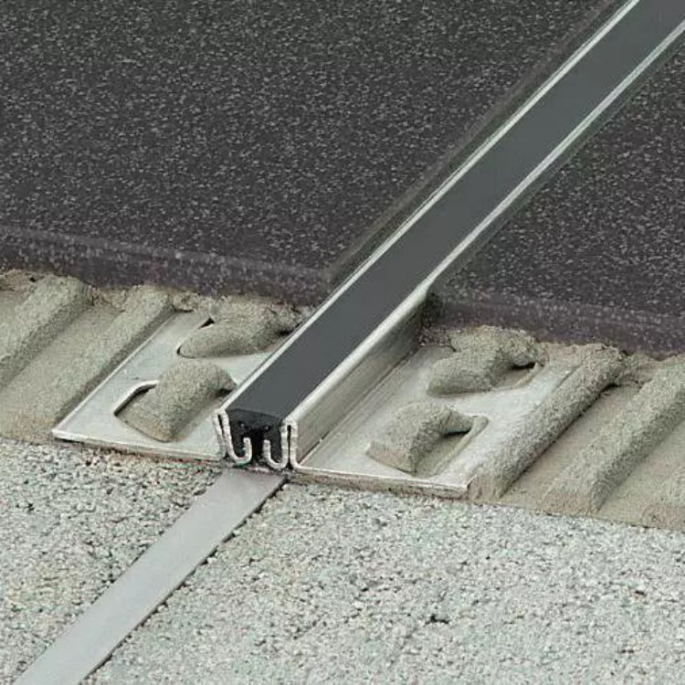 Angle end profile, shiny stainless steel 3m 